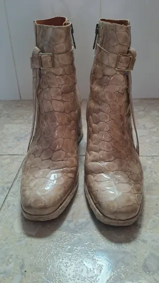 Botines Dansi Beige Talla 39