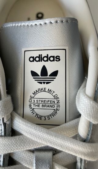 Adidas originals Gazelle Indoor plata y blanco