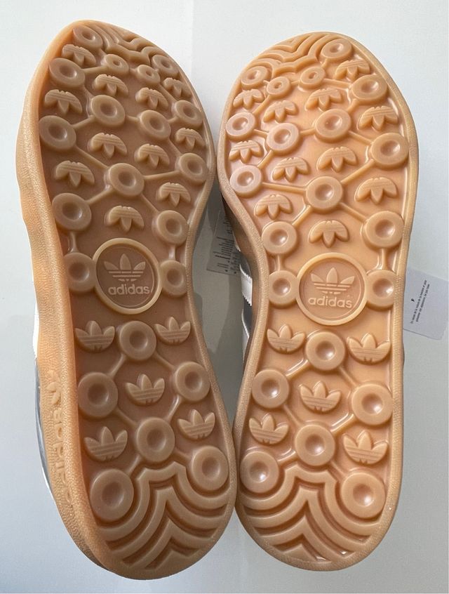 Adidas originals Gazelle Indoor plata y blanco