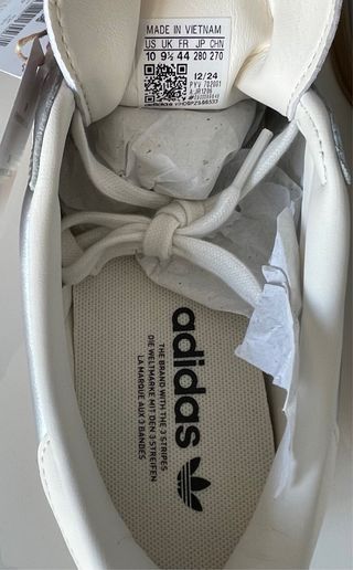 Adidas originals Gazelle Indoor plata y blanco