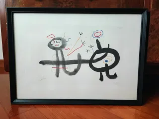 Lotto 3 litografie di Juan Miró