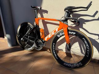 Bicicleta Felt TT T.54 Naranja