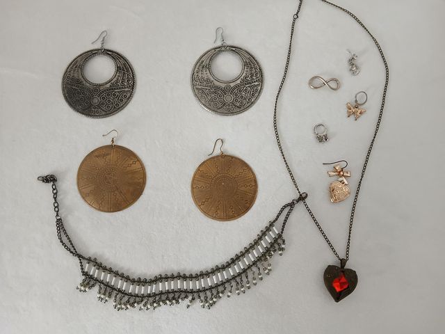 Lote Bisutería Variada Colgantes