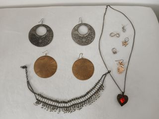 Lote Bisutería Variada Colgantes