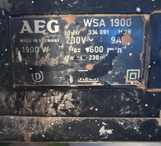 Radial AEG WSA 1900