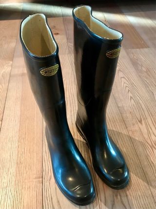 Stivali Gomma Superga Neri Donna Tg. 38