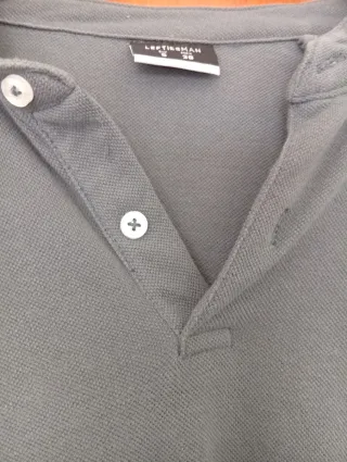 Polo cuello mao verde oliva