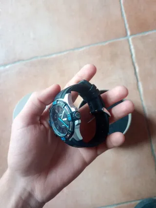 Orologio Stroili Uomo Nero e Argento