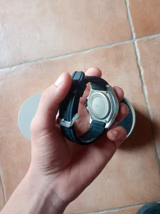 Orologio Stroili Uomo Nero e Argento