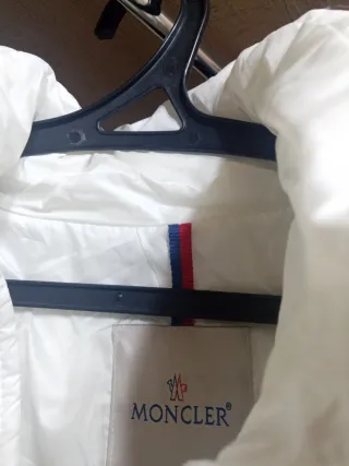 Piumino Moncler Bianco