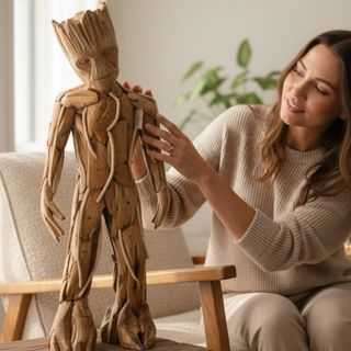 Figuras Artesanales de Madera Importada De Bali