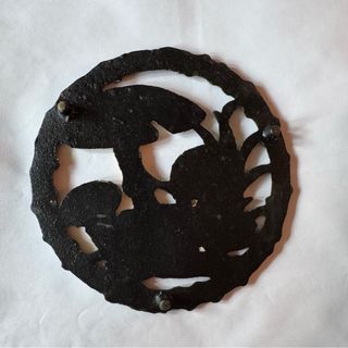 Sottopentola Ghisa Funghi Decorato