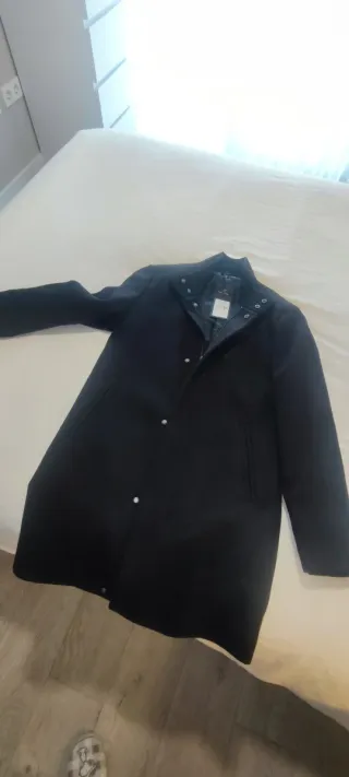 Abrigo Easy Wear Negro Talla 48