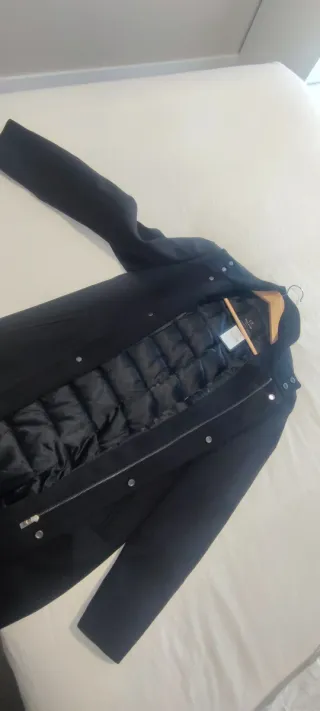 Abrigo Easy Wear Negro Talla 48