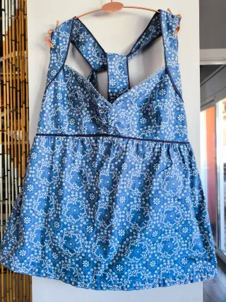 Top Pepe Jeans Azul Talla S-M