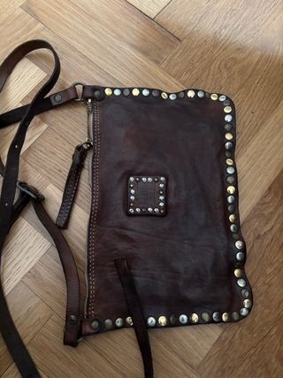 Borsa Campomaggi Marrone con Borchie