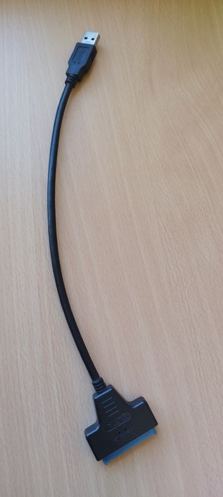 Adaptador USB a SATA para Disco Duro