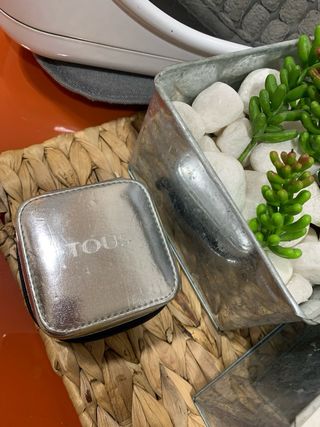 Colgante Tous Oso Diamantes Cerámica Negra