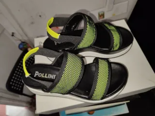 Sandali Pollini Donna Nero/Verde