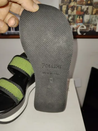 Sandali Pollini Donna Nero/Verde