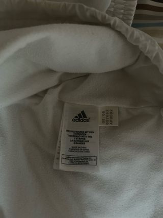 Chaqueta Adidas Blanca y Negra