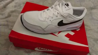 Nike Air Max Sc Hombre Blanco Negro