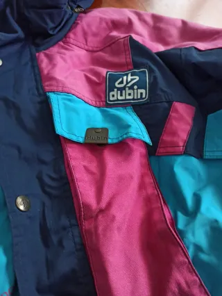 Giacca sci Dubin uomo taglia 46 vintage