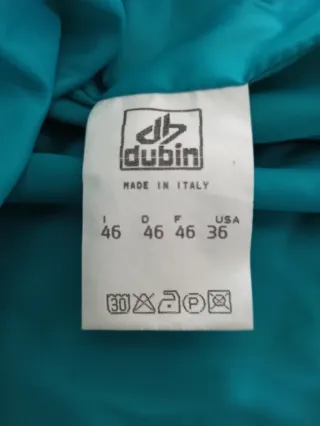 Giacca sci Dubin uomo taglia 46 vintage