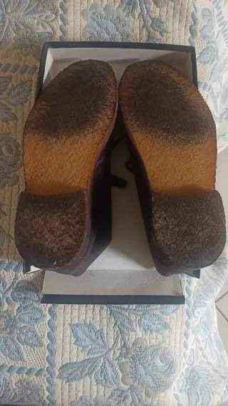 Francesine scamosciate marroni tg 41