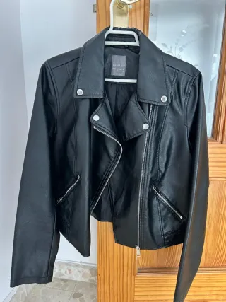 Chaqueta cuero mujer