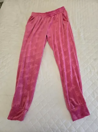 Pantalones Barbie Mujer Rosado