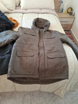 Chaqueta hombre kaki