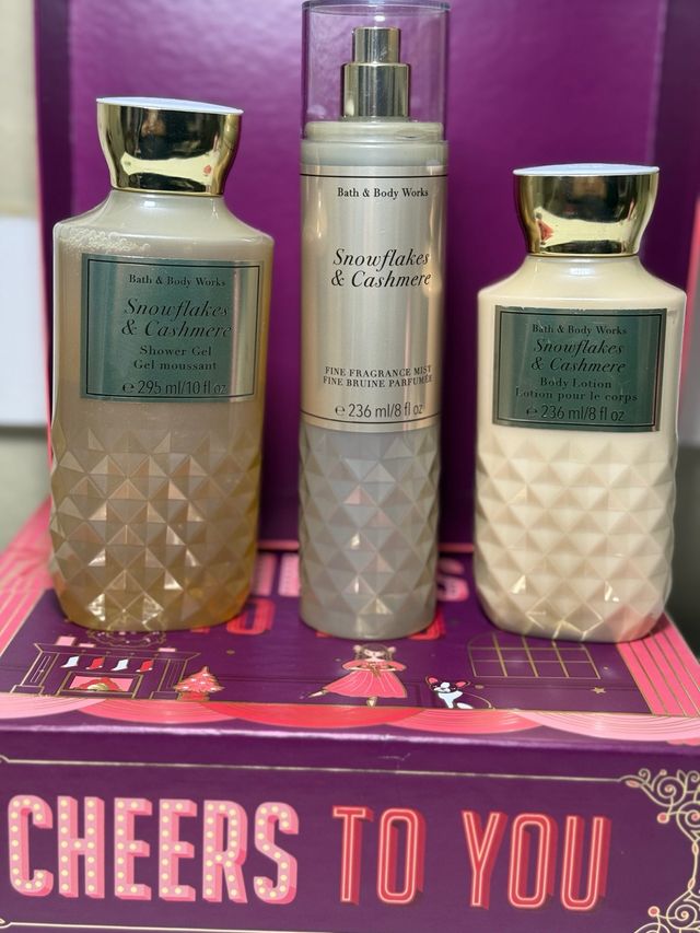Set Regalo Bath & Body Works Snowflakes & Cashmere