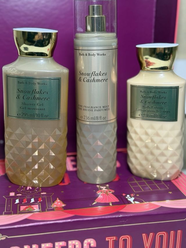 Set Regalo Bath & Body Works Snowflakes & Cashmere