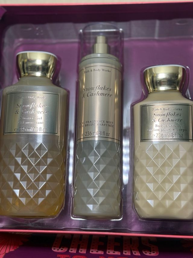 Set Regalo Bath & Body Works Snowflakes & Cashmere