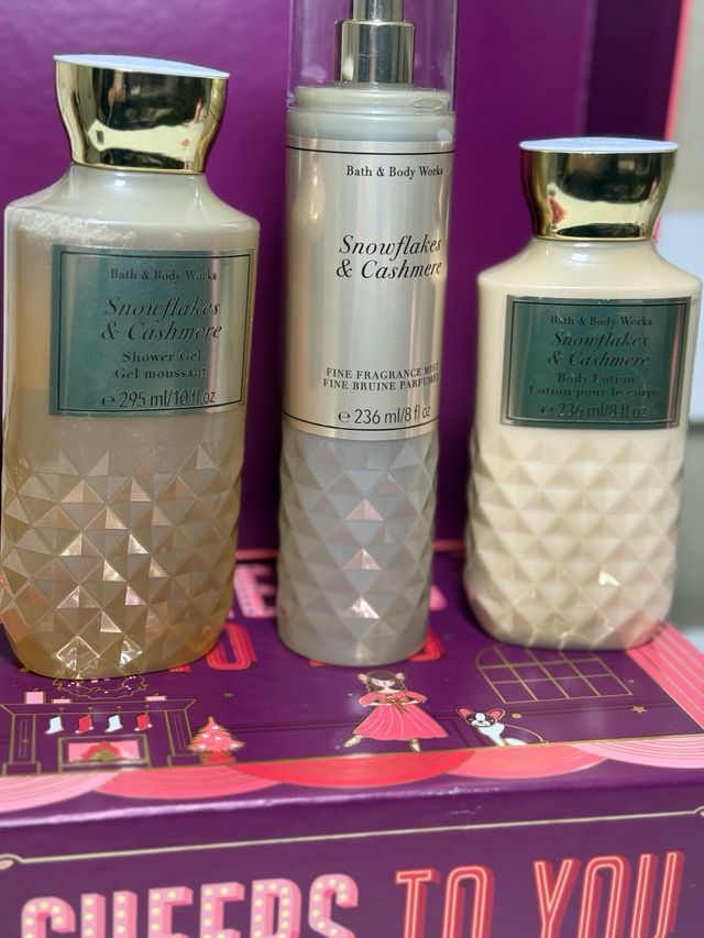 Set Regalo Bath & Body Works Snowflakes & Cashmere