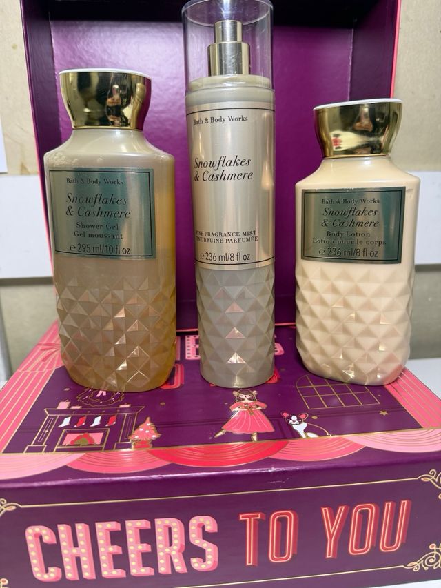 Set Regalo Bath & Body Works Snowflakes & Cashmere