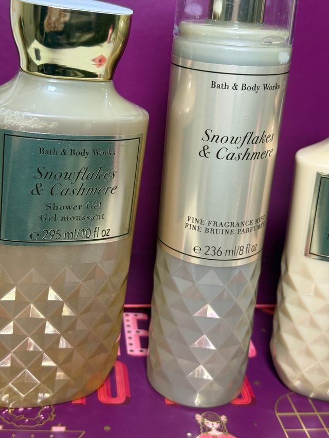 Set Regalo Bath & Body Works Snowflakes & Cashmere