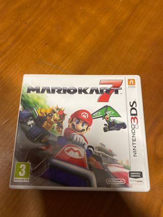 caja Mario Kart 7 Nintendo 3DS