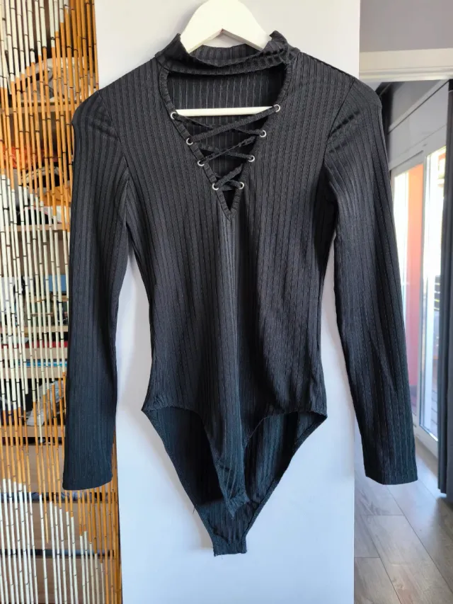 Body Shein Negro Talla S