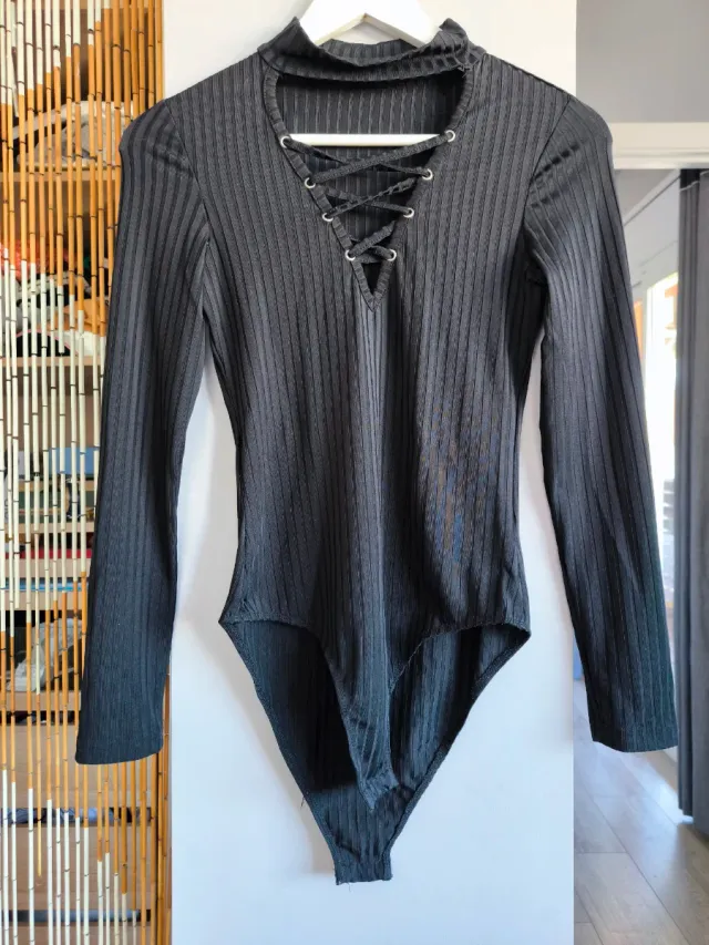 Body Shein Negro Talla S