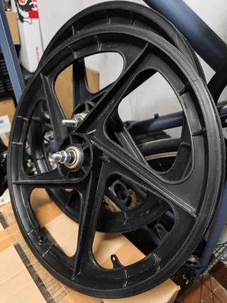 Llantas BMX Negras Retro