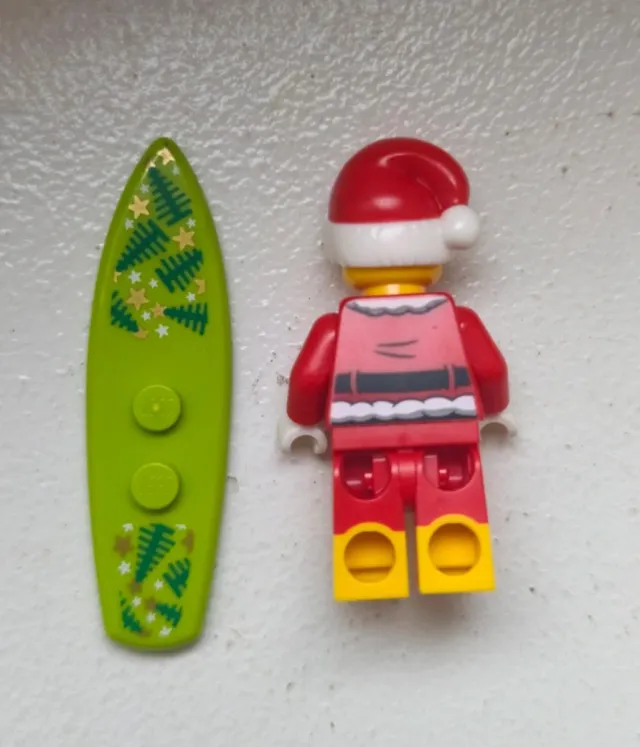 LEGO Babbo Natale Surf e Tavola da Surf