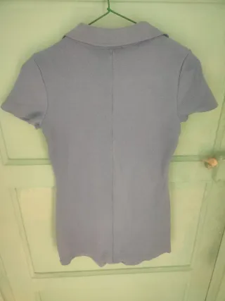 Mono corto Zara azul mujer