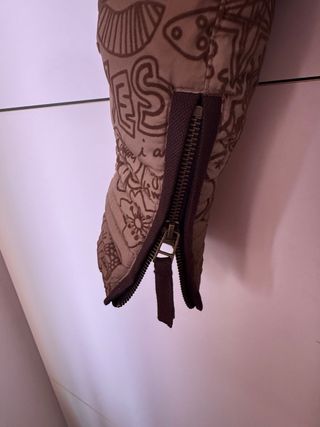 Piumino Desigual beige/marrone