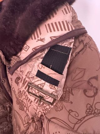 Piumino Desigual beige/marrone