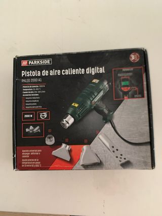 Pistola Aire Caliente Digital Parkside PHLGD 2000