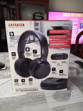 Cascos Inalámbricos Aiwa WHF-880 TV