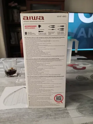 Cascos Inalámbricos Aiwa WHF-880 TV