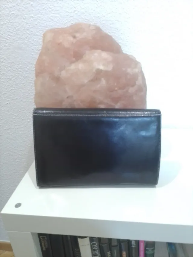 Bolso Cartera Vintage Negro y Blanco